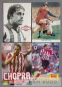 A collection of player autographs from Sunderland teams dating from the 1960s onwards, comprising 38