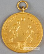 Football Association Challenge Cup specimen runners-up medal, post 1953, obverse inscribed THE