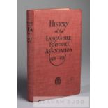 History of the Lancashire Football Association 1878-1928, compiled by C.E. Sutcliffe (President) and