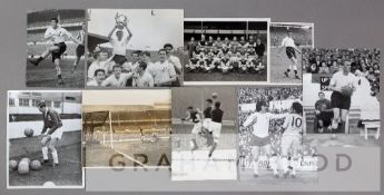 Large collection of b&w Tottenham Hotspur press photographs, dating from the 1940s to 1970s