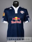 Boghossian navy and white Red Bull Salzburg no.43 jersey v Manchester City in the UEFA Europa League