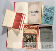 Group of five books formerly in the Library of Arsenal Football Club, comprising: a booklet