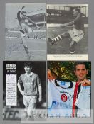 A collection of player autographs from Nottingham Forest teams dating from the 1960s onwards,