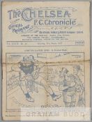 Chelsea team-signed programme for the Everton match played at Stamford Bridge, 26th March 1932, 8