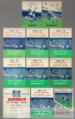 A collection of 11 Wembley F.A. Cup Final programmes dating between 1940 and 1959, includes 1940 (