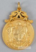 Football Association Cup specimen winner's medal, circa 1900, obverse with FA shield in relief
