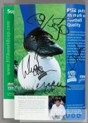 Japanese/English edition of the 2002 World Cup Official programme signed by the Manchester United