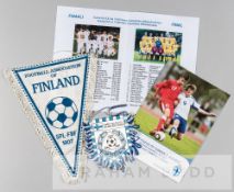 England U17's Nordic tournament programme, played in Finland on 3rd to 8th August 2010, includes