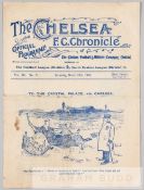 F.A. Cup Semi-final programme Southampton v Wolverhampton Wanderers played at Stamford Bridge,