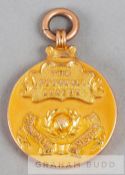 Football League Division One Championship medal awarded to a Sheffield Wednesday player in season