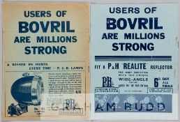 Two 1930s Birmingham v Arsenal programmes, both Football League fixtures played at St Andrew's,