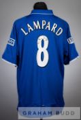 Frank Lampard signed blue Chelsea no.8 jersey v Arsenal in the FA Cup Final at Millennium Stadium,