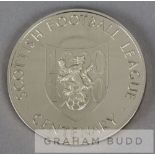 Scottish Football League Centenary medal 1890-1990, obverse inscribed SCOTTISH FOOTBALL LEAGUE