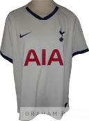 Harry Kane signed Tottenham Hotspur 2019-20 replica home jersey, signature in black marker to the