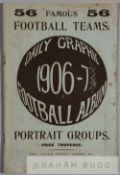 The Daily Graphic Football Album 1906-07, comprising 56 photographic groups of the most famous