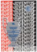 Match programme for the 1973 European Cup Final, A.F.C. Ajax v Juventus, at Red Star Stadium,