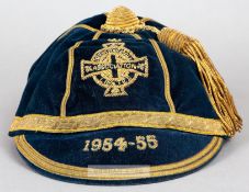 Northern Ireland v Wales International cap awarded for the British Home Championship match at