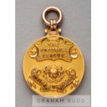 Sheffield Wednesday 1928-29 Football League Division One Championship medal awarded to Manager