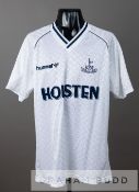 White Tottenham Hotspur no.14 substitute's jersey, circa 1988, by Hummel, short-sleeved with