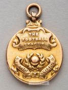Huddersfield Town Football League Division One Championship medal awarded to Huddersfield Town's