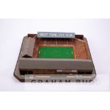 Brentford FC - Griffin Park, Made circa 1986 by John Le Maitre using traditional modelling