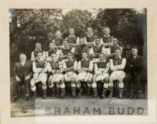 ARSENAL 1934-35 FOOTBALL LEAGUE CHAMPIONS FOR THE THIRD TIME IN A ROW – FULLY AUTOGRAPHED ORIGINAL