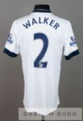 Kyle Walker white Tottenham Hotspur no.2 home jersey v Southampton at White Hart Lane, 8th May 2016,