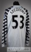 Wojciech Szczesny grey Arsenal No.53 first choice goalkeepers jersey, season 2010-11, long-