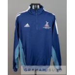 Navy and grey Tottenham Hotspur Worthington Cup Final player issued tracksuit top v Blackburn