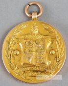 F.A. England International debut medal awarded to Arsenal's Alf Baker for the match v Wales played