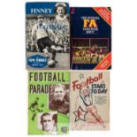 A quantity of football-related books and annuals, dating between 1940s and 1990s, comprising