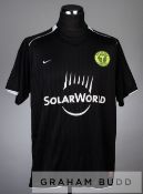 James Marcelin black and white Portland Timbers no.14 home jersey v Manchester City on USA Tour at