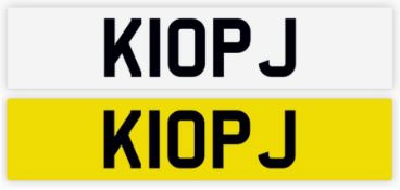 K1 OPJ  Personalised Registration Jurgen Klopp personalised registration, perfect for any