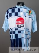 Blue and white Watford no.15 substitute's away jersey from the Club's 1991-92 Centenary season, by