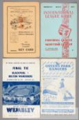 A large quantity of club football programmes dating from 1948 including the famous 1953 Stanley