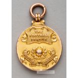 Huddersfield Town 1924-25 Football League Division One Championship medal awarded to Charlie Wilson,
