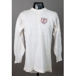 Football League representative jersey worn by Arsenal's Alf Baker in the match v Ireland, played