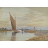 Wigg, Charles Mayes 1889-1969 British AR, Norfolk Broads.