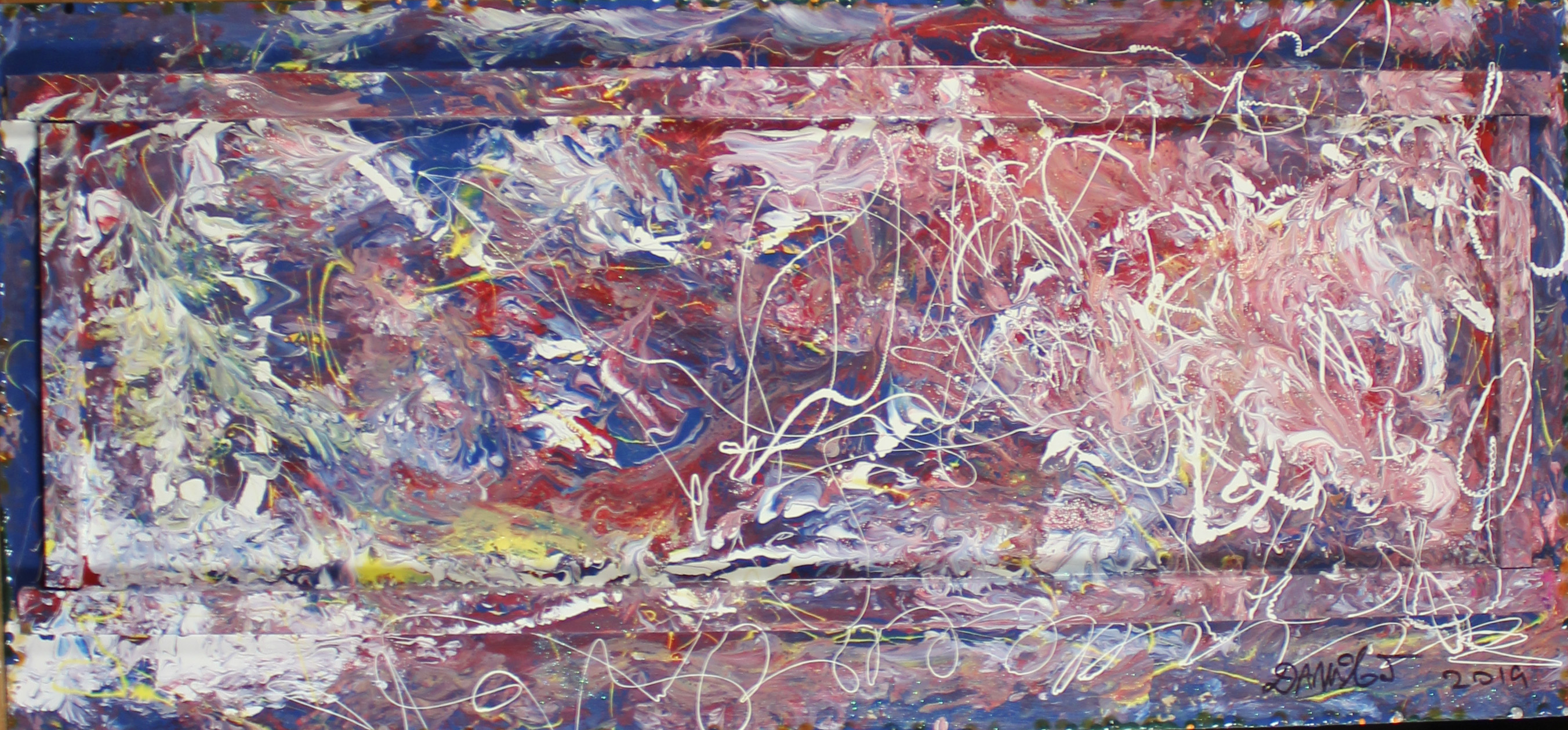 David McCart Contemporary British AR Abstract. - Image 2 of 2