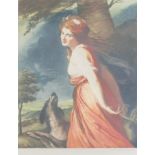 Crawford, Thomas Hamilton 1860-1948 British Mezzotint of George Romney's Portrait of Lady Hamilton