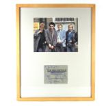 Pop memorabilia: A Backstage pass signed by the Sex Pistols, circa 1976