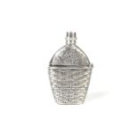 An unusual novelty Victorian silver vesta case. 19th century