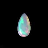 Loose pear cut opal weighing 2.36 ct.