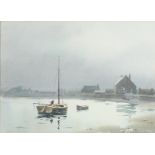 Wilding, Frank Twentieth Century British Sailing Boat and Cottage.