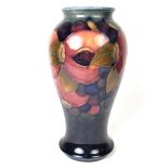 A William Moorcroft Pomegranate pattern vase, circa 1920s