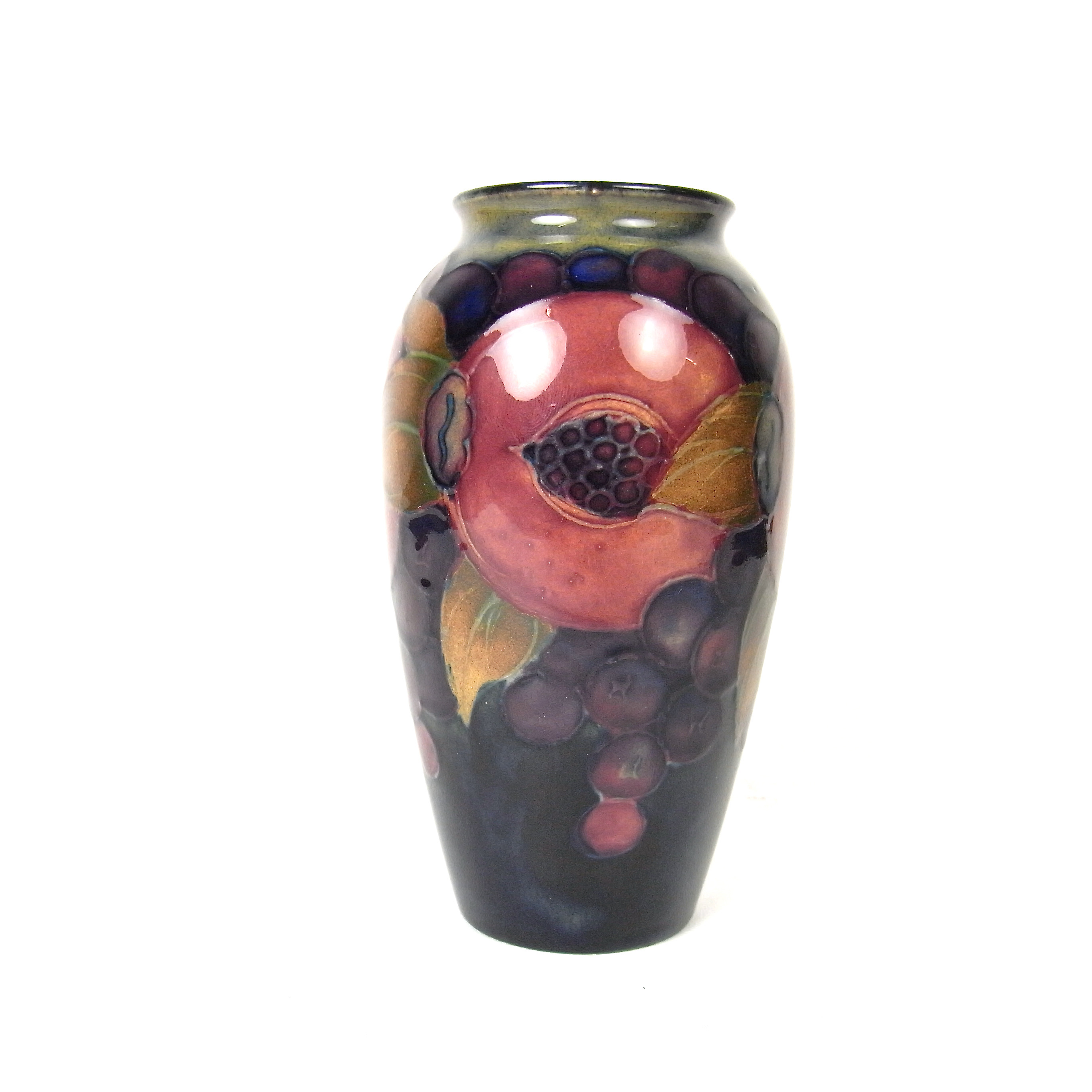 A William Moorcroft Pomegranate pattern vase, circa 1920s