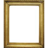 Victorian gilded composite frame.