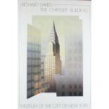 Davies, Richard Contemporary American The Chrysler Building, New York, Museum of the City of New Yo