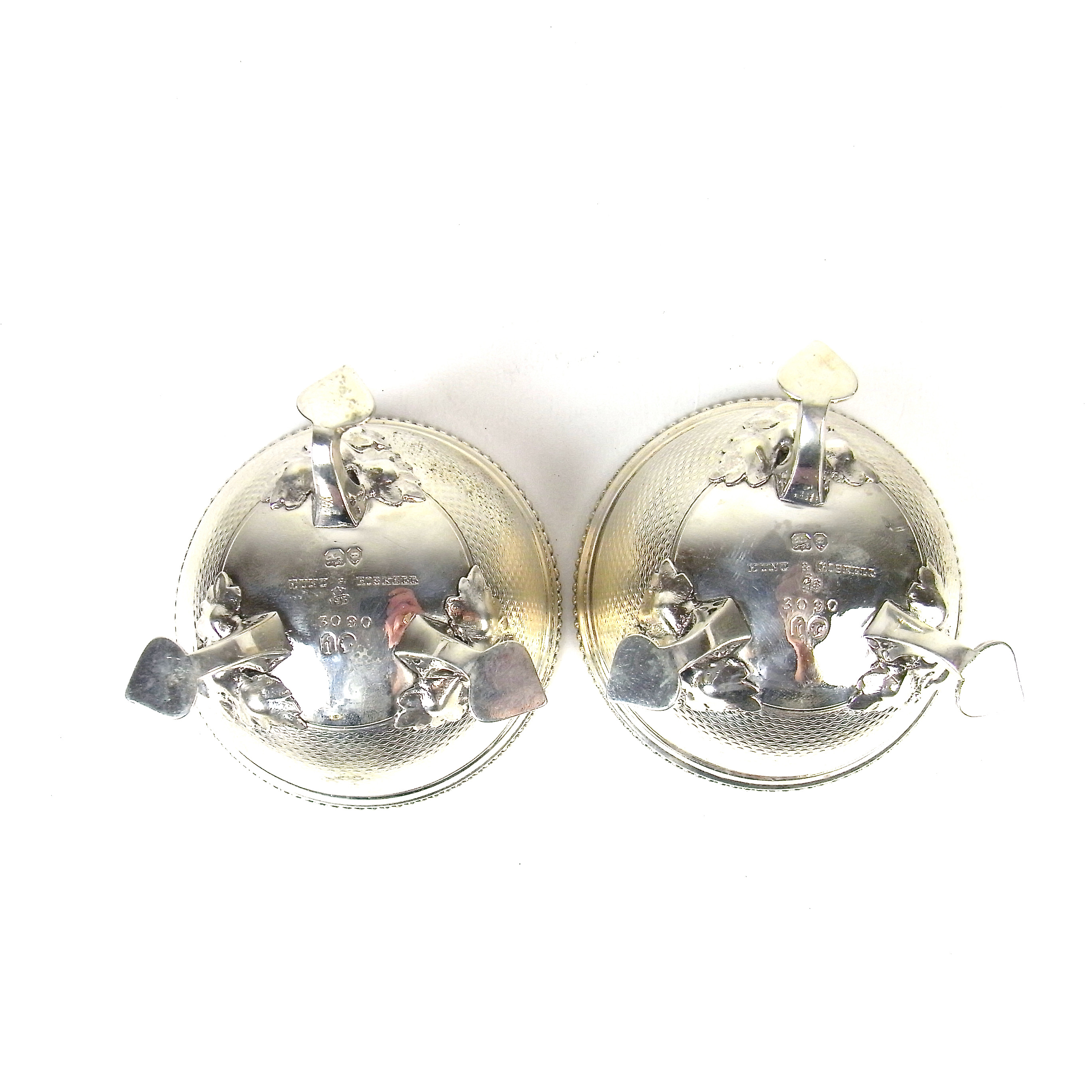 A Victorian pair of silver salts by Hunt & Roskell Ltd, mid 19th century - Image 2 of 3