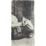 Kollwitz, Kathe 1867-1945 German Woman with Cradle.